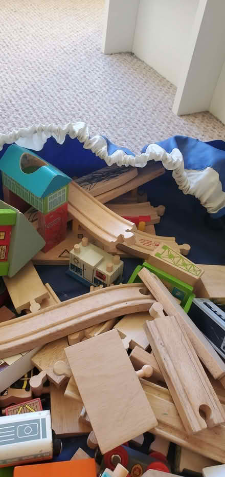 Photo of free Wooden train tracks and vehicles (Southsea PO4) #2