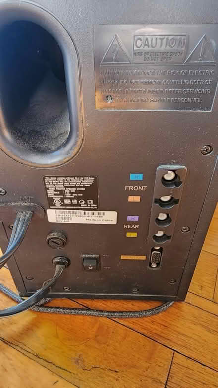 Photo of free Home theater Computer speakers (E12th ave S - 11229) #2
