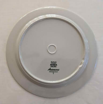 Photo of free Arabia Finland Plate (Crescent Park) #2