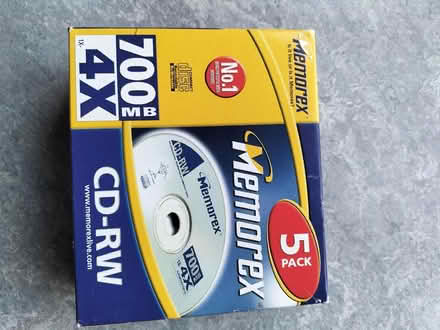 Photo of free CD-RW 5 Pack (Silverknowes EH4) #1
