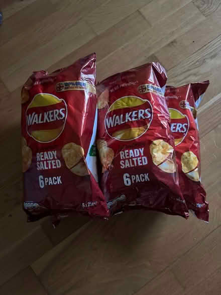 Photo of free Walkers ready salted crisps (Titchfield common PO14) #1