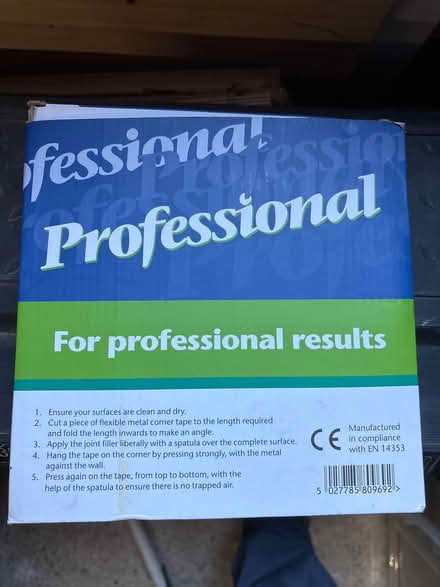 Photo of free Corner reinforcing tape (North Hinksey OX2) #1