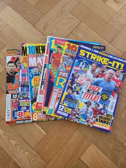 Photo of free Kids old football magazines (Letchworth SG6) #1