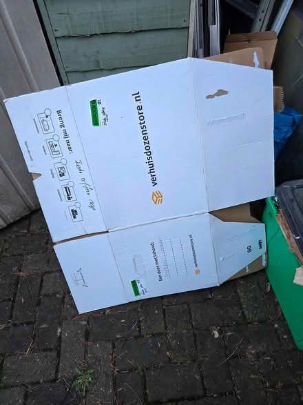Photo of free ~30 used flattened removal boxes (GL53 Charlton Kings) #1