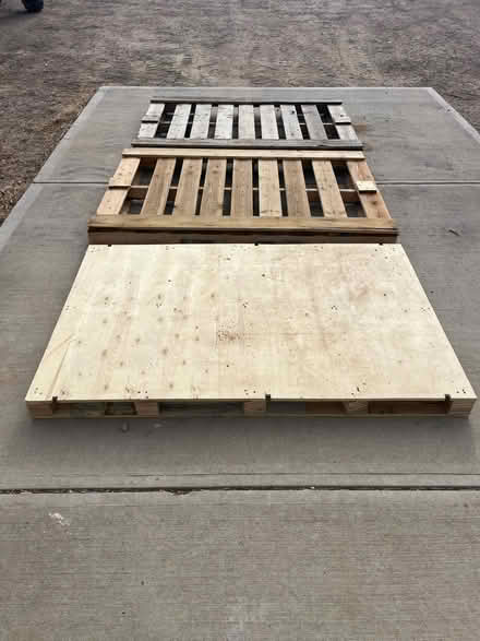 Photo of free Three Large Pallets (Near Vine and Shields) #1