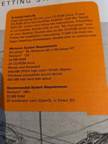 Photo of free Half-Life computer game (Caversham Park RG4) #1