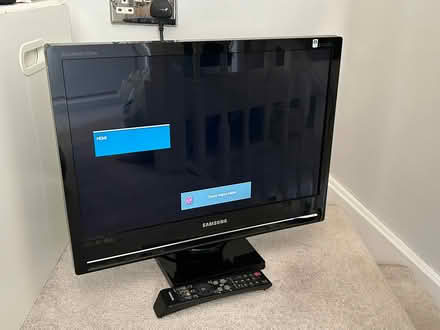 Photo of free Small tv with remote (Corringham SS17) #2