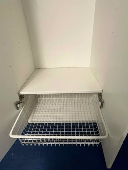 Photo of free Small white wardrobe (Blackfen DA15) #3