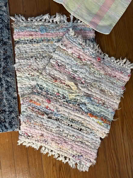 Photo of free Two pink rag placemats (Drexel Hill) #1