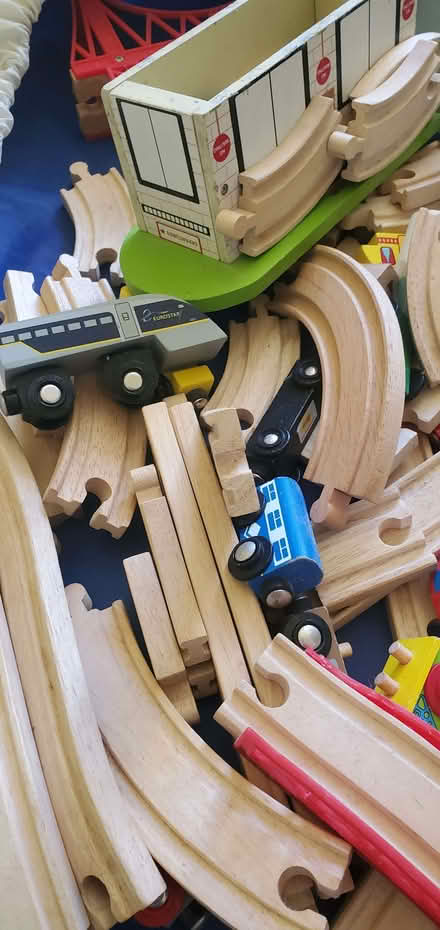 Photo of free Wooden train tracks and vehicles (Southsea PO4) #4