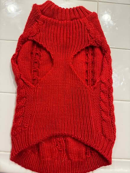 Photo of free Brand new dog sweater (American Canyon) #2