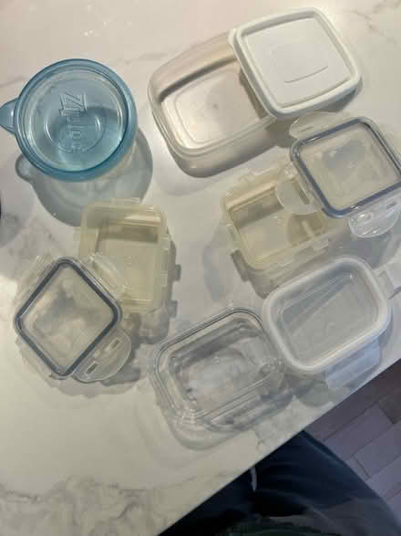 Photo of free Assorted small plastic containers (Pineview) #1