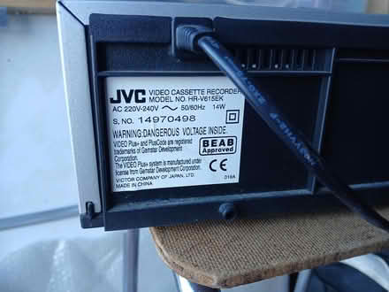 Photo of free JVC Video tape player (Copthorne) #2
