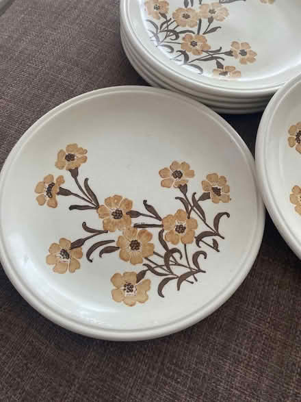 Photo of free Set of six tea plates (Galleywood CM2) #1