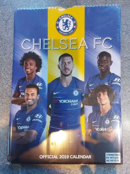 Photo of free Chelsea FC calendar (Cheam SM2) #1