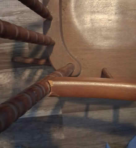 Photo of free Child's wooden rocking chair (Town of Poughkeepsie) #4