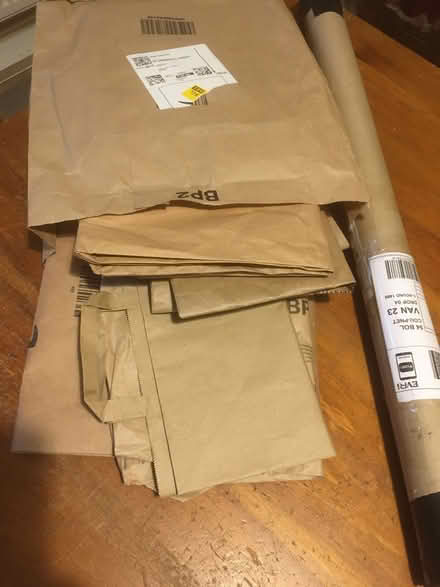 Photo of free Thick Card Envolopes and brown packing paper (Stockport SK3) #1