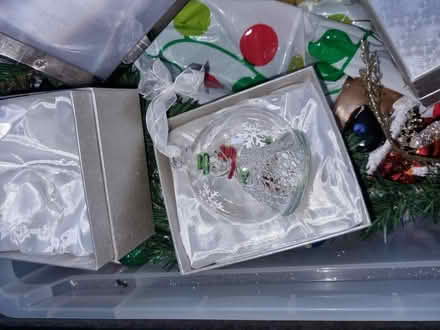 Photo of free Box of Christmas Decorations (Sunniside NE16) #1