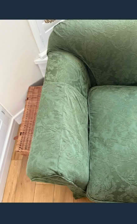 Photo of free Green Sofa (Fulham Palace Rd W6) #3