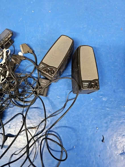 Photo of free Misc cables, pc speakers (Mickleover DE3) #3