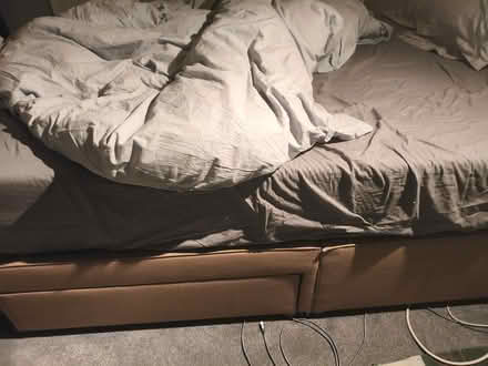 Photo of free Double sprung divan (E3 5NF) #2