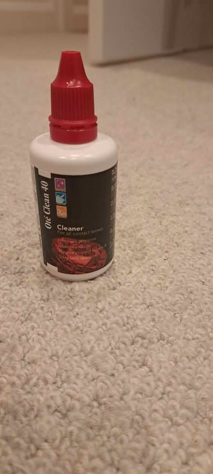 Photo of free Contact lens cleaner (Benfield Valley BN41) #1