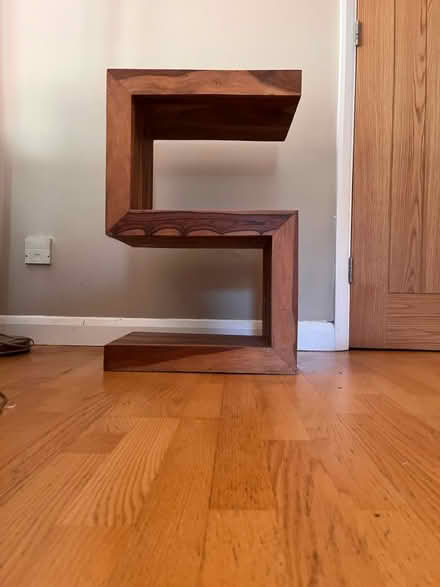 Photo of free Mango wood side table (Oxford, OX4 7) #1