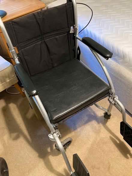 Photo of free Angel folding wheelchair (St. Albans AL1) #4