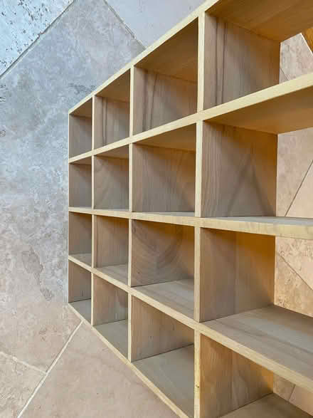 Photo of free Beech Display Rack for Ornaments or DVDs/CDs (Gosmore SG4) #2