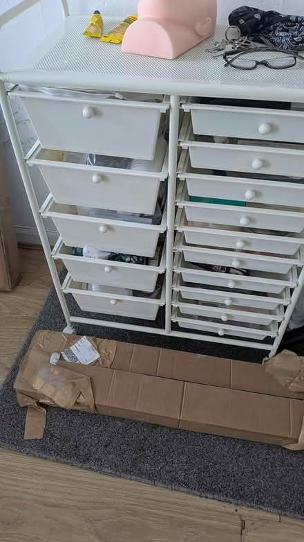 Photo of free Metal and plastic storage unit (Birmingham, Selly Oak) #1