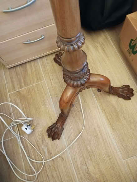 Photo of free Victorian lamp stand (Nooklands PR2) #2