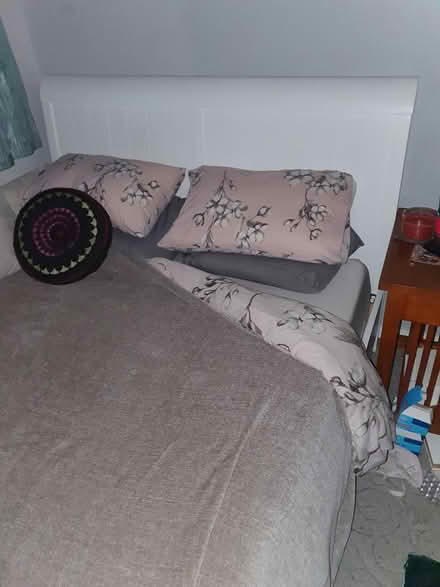 Photo of free Wooden King Size Bed Frame (Hemel Hempstead) #1