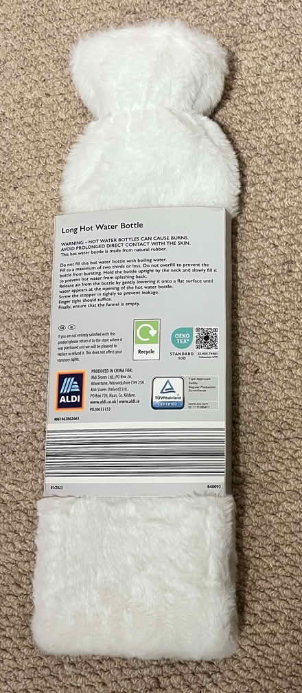 Photo of free Long Hot Water Bottle (Hopeman IV30) #3