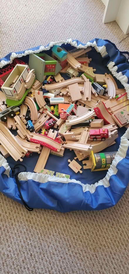Photo of free Wooden train tracks and vehicles (Southsea PO4) #1