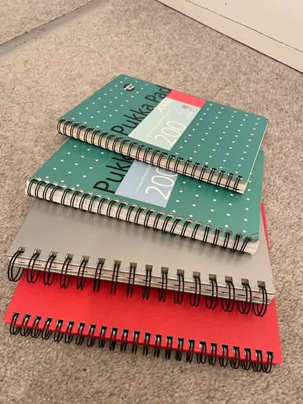Photo of free Four notebooks (Girton CB3) #1