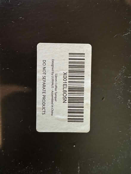 Photo of free Lux Haus espresso tamper (La Grange Park) #3