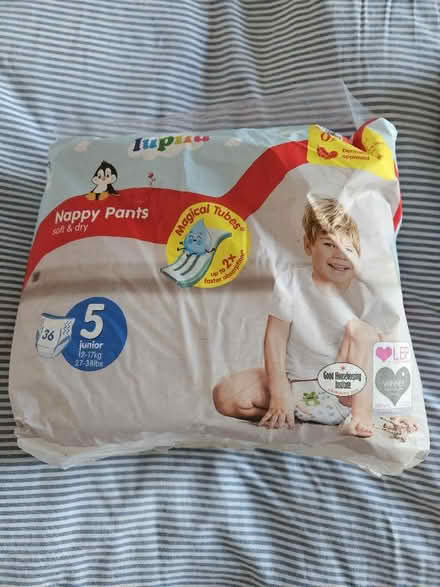 Photo of free Size 5 nappy pants (Leckhampton GL53) #1