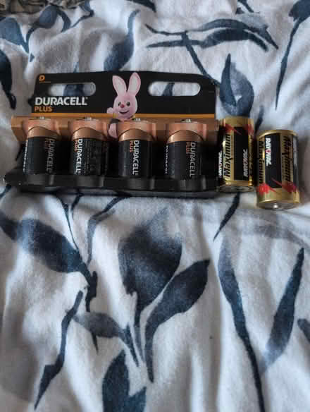 Photo of free Batteries size D x 6 (Cawston CV22) #1