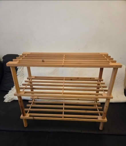 Photo of free Wooden Shoe Rack (Wembley HA0) #1