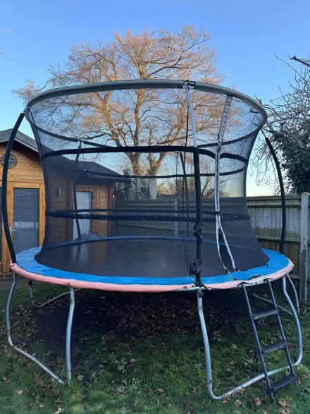 Photo of free 12ft trampoline with enclosure (Fareham PO16) #3
