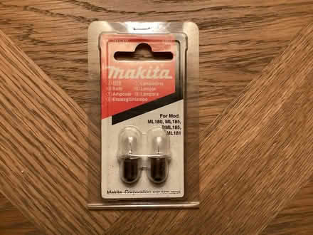 Photo of free Bulbs for Makita battery torch (Braughing SG11) #1