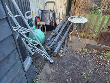 Photo of free Disassembled Timber Garden Decking (GL53 Charlton Kings) #1
