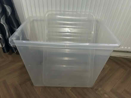 Photo of free Plastic boxed slightly cracked (WF2 8) #1