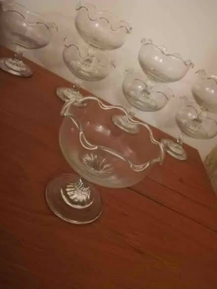 Photo of free Set of 7 glass sundae dishes (Sheffield S12) #2