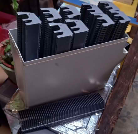 Photo of free metal box with slide holders (Shortlands BR2) #2