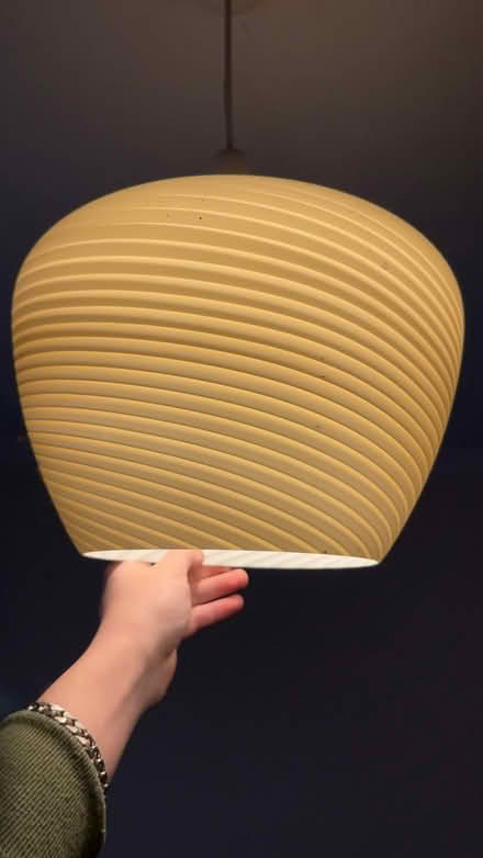 Photo of free 2 glass lampshades (St Leonard’s TN37) #2