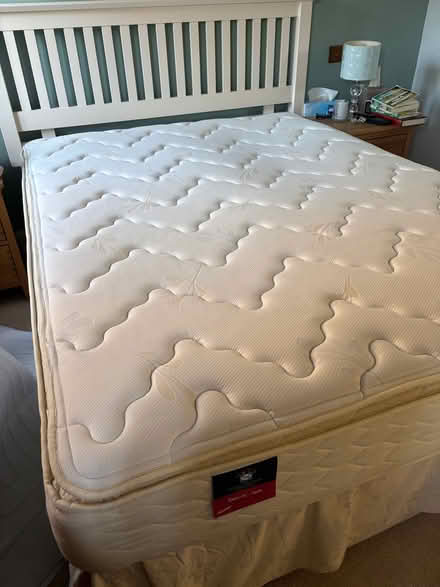 Photo of free King size mattress and divan with drawers under (Ardingly RH17) #1