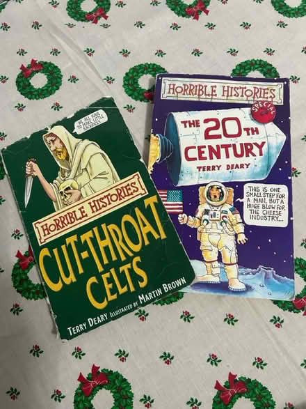 Photo of free Horrible history books x2 (Bisley Woking GU24) #1