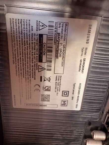 Photo of free Not working, fixable? 48” SamsungTV (Alton, Hants) #2