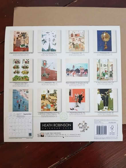Photo of free 2026 Heath Robinson calendar (Central Abingdon, OX14) #2